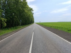 В Белгородской области отремонтирован участок дороги Ивня – Песчаное – Череново